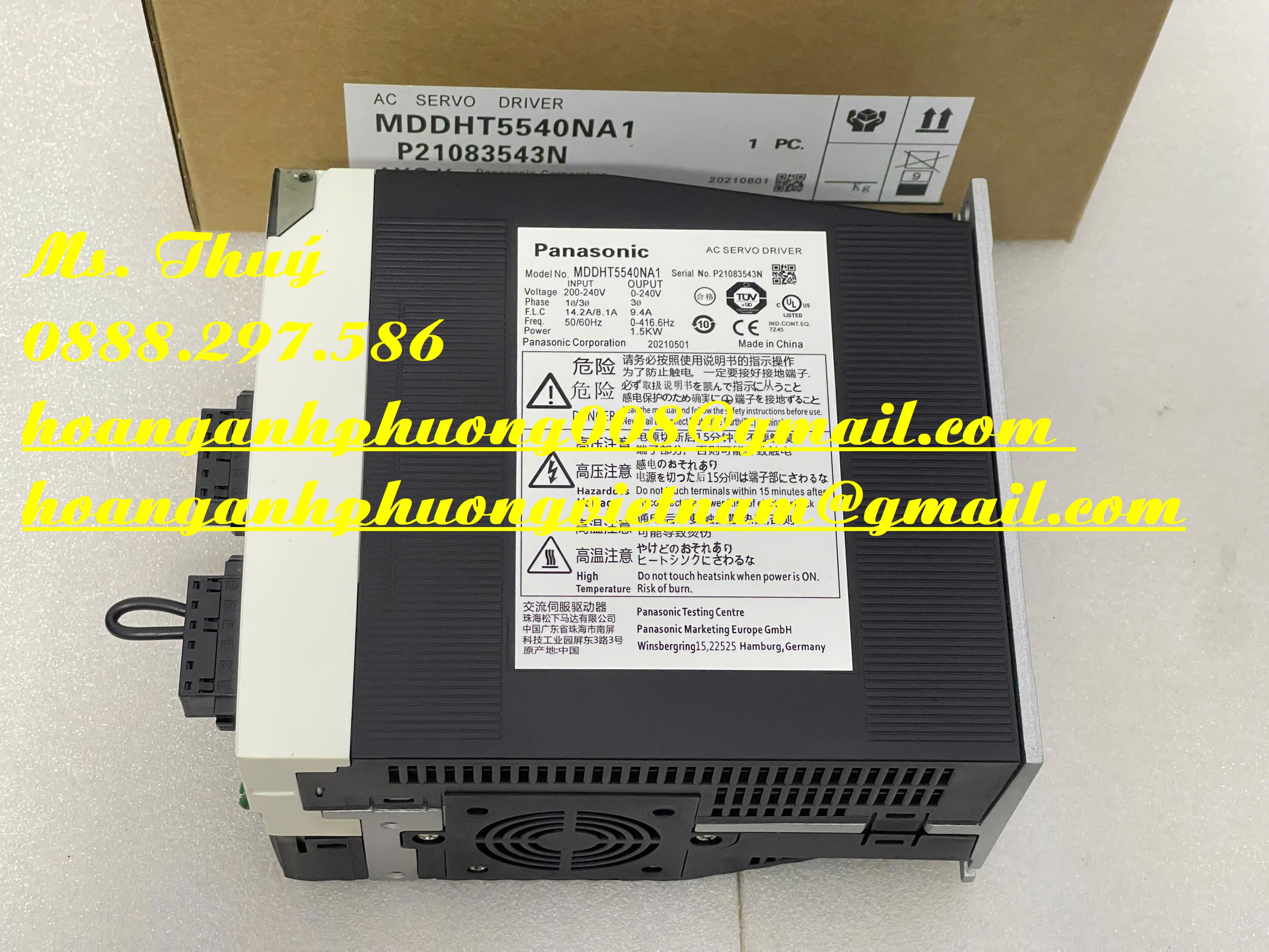 New Servo Driver MDDHT5540NA1 - Hàng chuẩn - Giá tốt